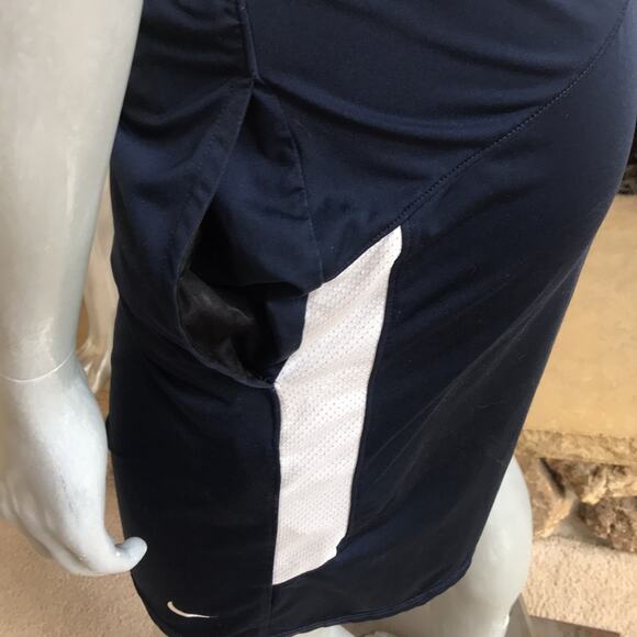 Nike Athletic Shorts with Pockets Blue White Men's Size M Medium - Picture 5 of 6